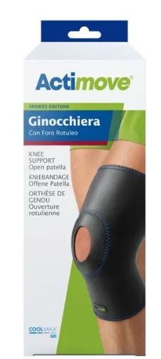 ACTIMOVE SPORTS EDITION GINOCCHIERA CON FORO ROTULEO L - farmavitality.it