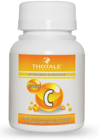 THOTALE VITAMINA C 60 COMPRESSE MASTICABILI - farmavitality.it