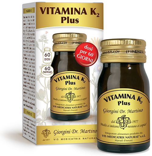 VITAMINA K2 PLUS 60 PASTIGLIE - farmavitality.it