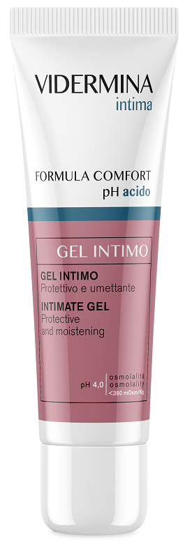 VIDERMINA INTIMA FORMULA COMFORT PH ACIDO GEL INTIMO PROTETTIVO E UMETTANTE NUOVA FORMULA 30 ML - farmavitality.it