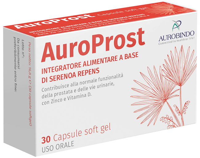 AUROPROST 30 CAPSULE - farmavitality.it