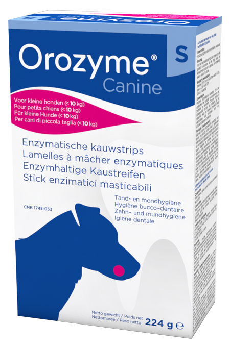 OROZYME CANINE STRISCE ENZIMATICHE MASTICABILI PER CANI DI TAGLIA PICCOLA - farmavitality.it