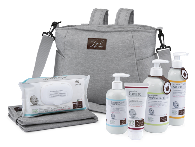 FIOCCHI DI RISO COFANETTO BORSA-ZAINO FASCIATOIO - farmavitality.it
