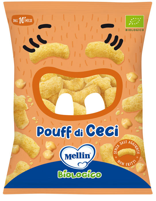 MELLIN SNACK BIO POUFF CECI 20 G - farmavitality.it