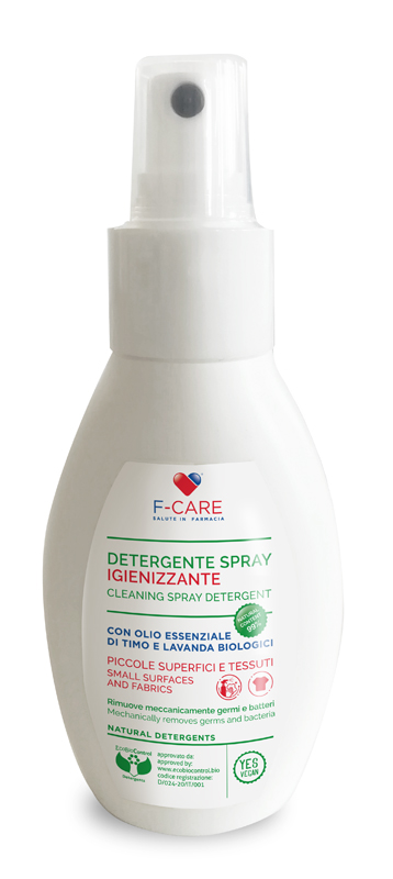 F CARE SPRAY IGIENIZZANTE BIO 75 ML - farmavitality.it