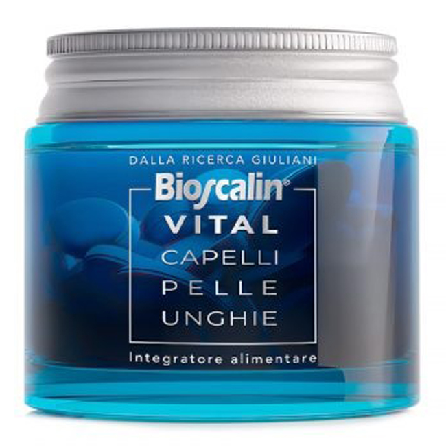 BIOSCALIN VITAL CAPELLI PELLE UNGHIE 60 COMPRESSE - farmavitality.it