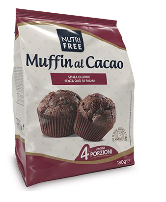 NUTRIFREE MUFFIN AL CACAO 4 X 45 G - farmavitality.it