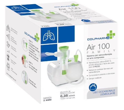 AEROSOL COLPHARMA AIR 100 FAMILY PER USO OCCASIONALE - farmavitality.it