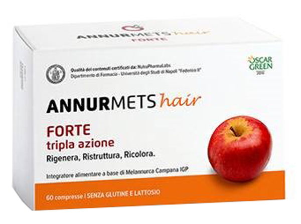 ANNURMETS HAIR FORTE TRIPLA AZIONE 60 COMPRESSE - farmavitality.it