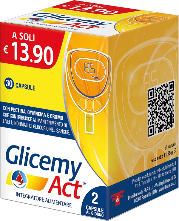 GLICEMY ACT 30 CAPSULE - farmavitality.it