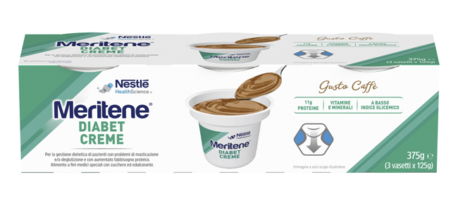 MERITENE DIABET CREME CAFFE' 3 X 125 G - farmavitality.it