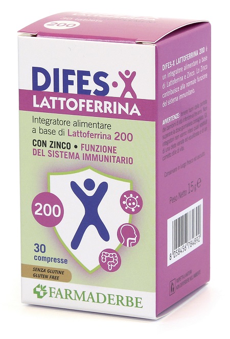 DIFES X LATTOFERRINA 200 30 COMPRESSE - farmavitality.it