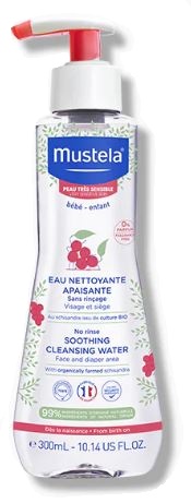 MUSTELA FLUIDO DETERGENTE LENITIVO SENZA RISCIACQUO 300 ML - farmavitality.it