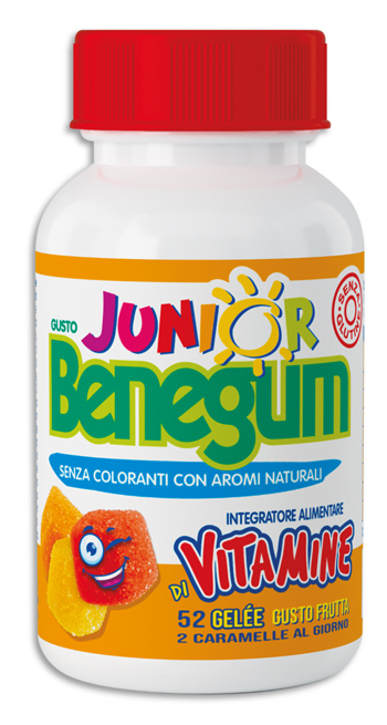 BENEGUM JUNIOR GELEE VITAMINE 52 CARAMELLE - farmavitality.it