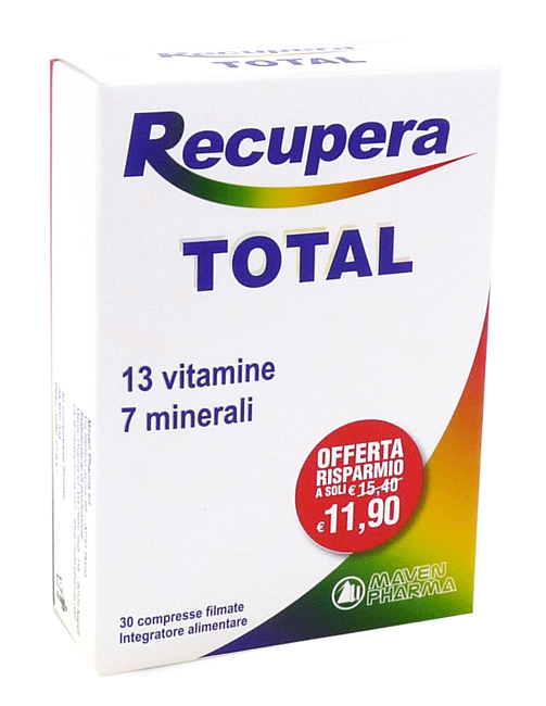 RECUPERA TOTAL 30 COMPRESSE - farmavitality.it