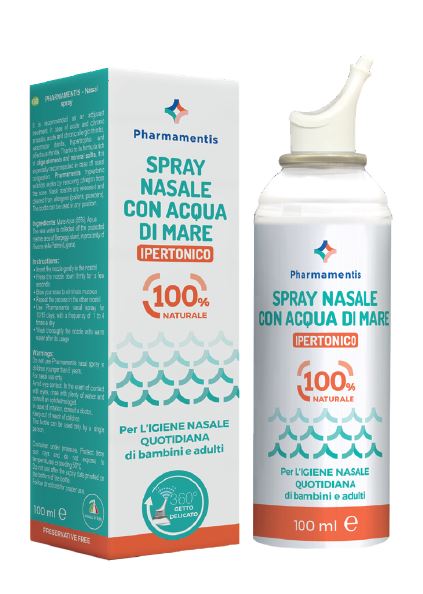PHARMAMENTIS IPERTONICO SPRAY NASALE 100 ML - farmavitality.it