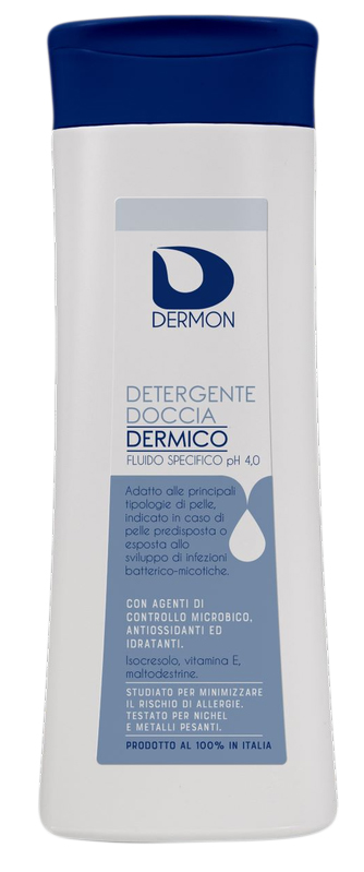 DERMON DETERGENTE DOCCIA DERMICO PH 4,0 250 ML - farmavitality.it