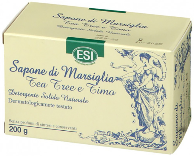 ESI SAPONE DI MARSIGLIA TEA TREE 200 G - farmavitality.it