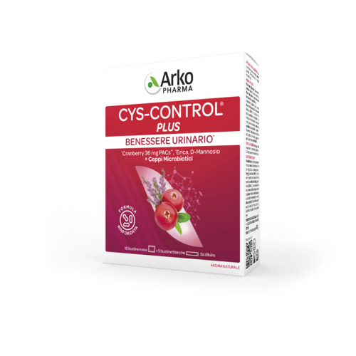 CYS CONTROL FORTE PROBIOTICI 15 BUSTINE - farmavitality.it