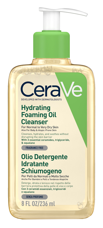 CERAVE HYDRATING OIL CLEANSER 236 ML - farmavitality.it