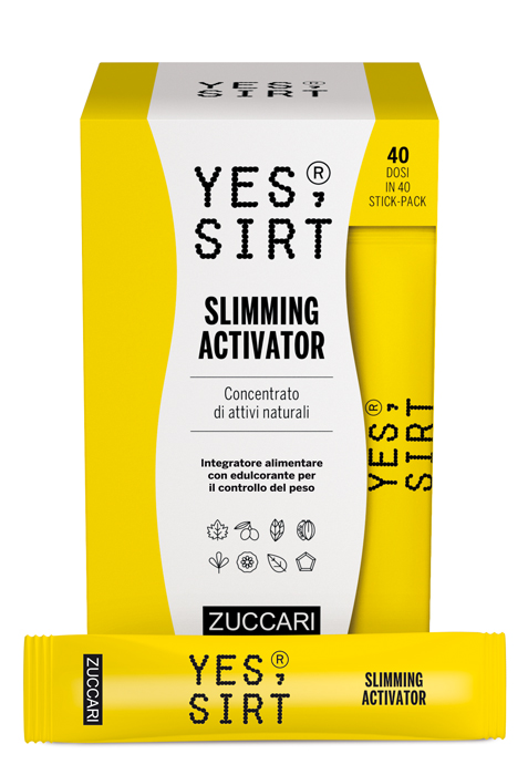 YES SIRT SLIMMING ACTIVATOR 40 STICKPACK DA 2,5 G - farmavitality.it