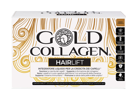 GOLD COLLAGEN HAIRLIFT 10 FLACONI DA 50 ML - farmavitality.it