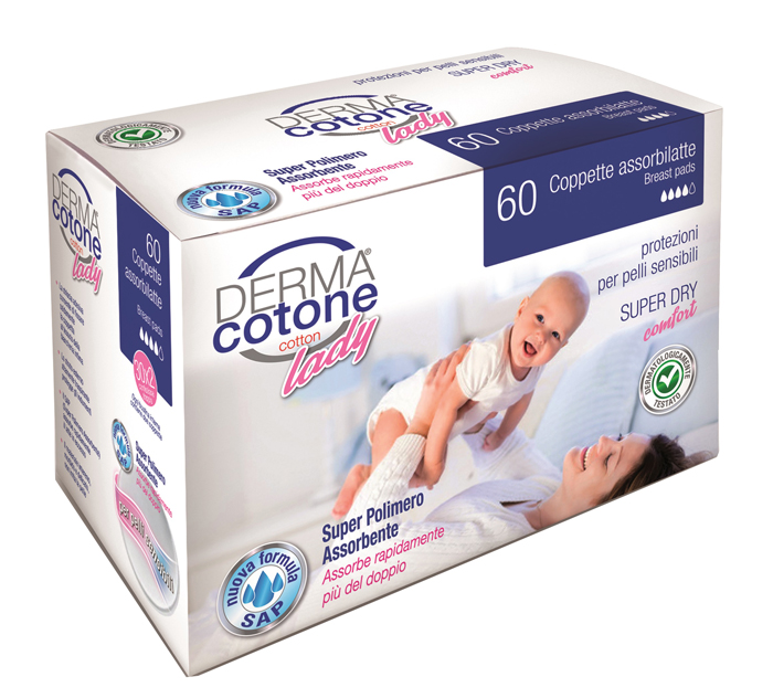 DERMACOTONE COPPETTA ASSORBILATTE 60 PEZZI - farmavitality.it