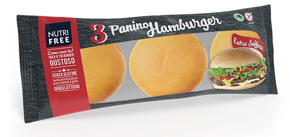 NUTRIFREE PANINO HAMBURGER 110 G - farmavitality.it