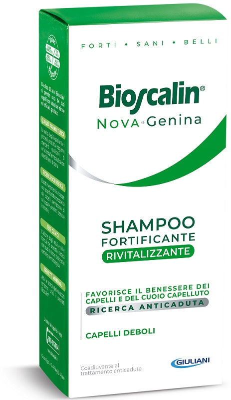 BIOSCALIN NOVA GENINA SHAMPOO RIVITALIZZANTE MAXI SIZE FLACONE 400 ML - farmavitality.it