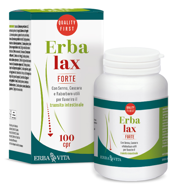 ERBALAX FORTE 100 COMPRESSE - farmavitality.it