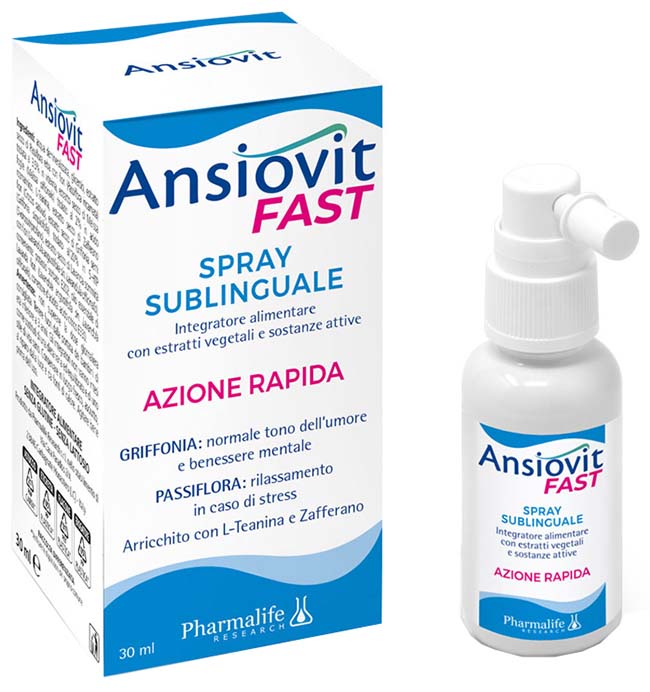 ANSIOVIT FAST SPRAY SUBLINGUALE 30 ML - farmavitality.it