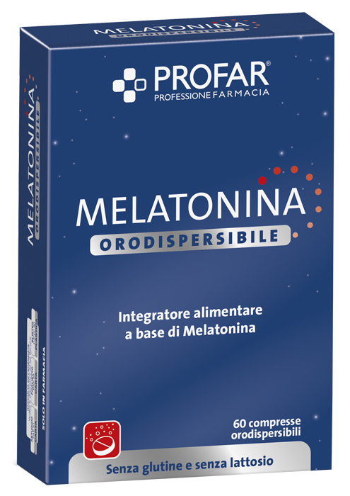 PROFAR MELATONINA ORODISPERSIBILE 60 COMPRESSE - farmavitality.it