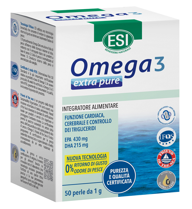 ESI OMEGA 3 EXTRA PURE 50 PERLE - farmavitality.it
