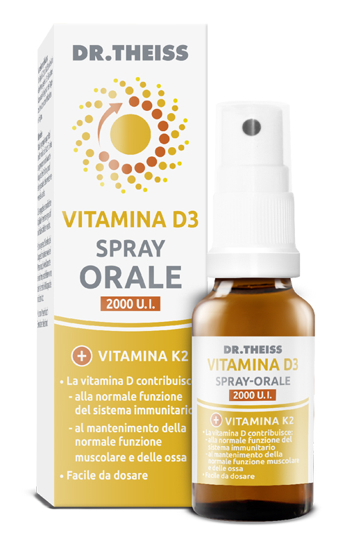 THEISS VITAMINA D3 SPRAY ORALE 20 ML - farmavitality.it