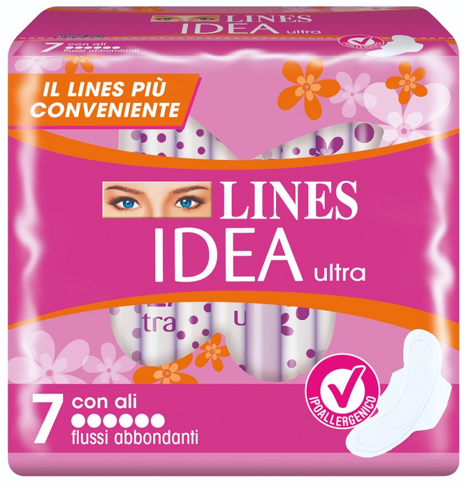 LINES IDEA ULTRA FLUSSI ABBONDANTI 7 PEZZI - farmavitality.it