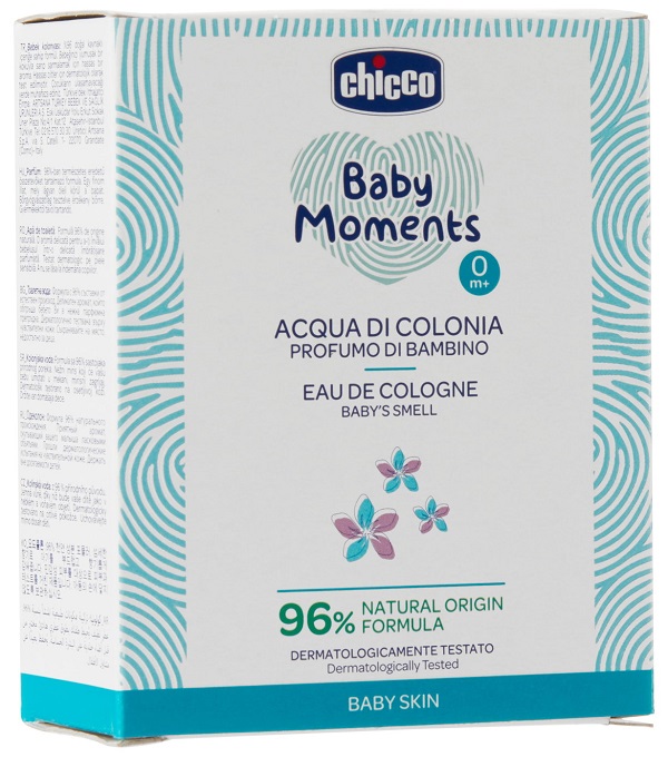 CHICCO BABY MOMENTS ACQUA COLONIA BABY DELICATE 100 ML - farmavitality.it