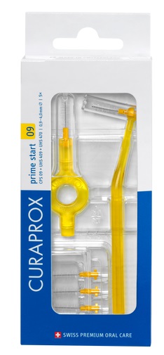CURAPROX CPS 09 SCOVOLINO PRIME START 09 YELLOW 5 PEZZI - farmavitality.it