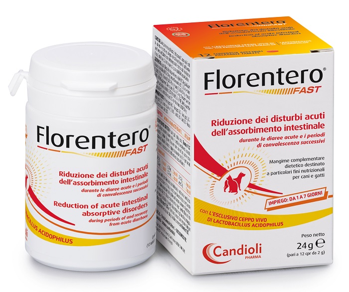FLORENTERO FAST BARATTOLO DA 12 COMPRESSE APPETIBILI DA 2 G - farmavitality.it