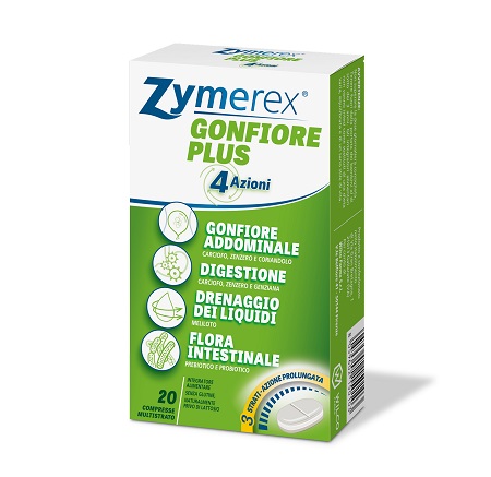 ZYMEREX GONFIORE PLUS 20 COMPRESSE - farmavitality.it