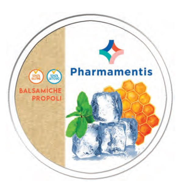 PHARMAMENTIS CARAMELLE BALSAMICHE PROPOLI 50 G - farmavitality.it
