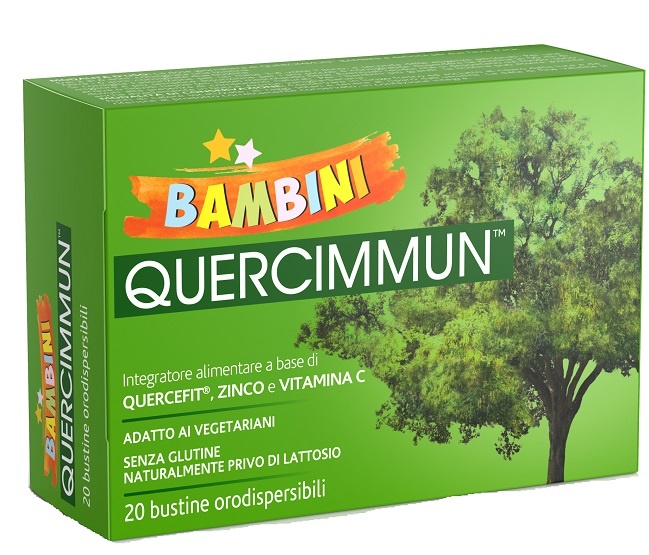 QUERCIMMUN BAMBINI 20 BUSTINE OROSOLUBILI - farmavitality.it