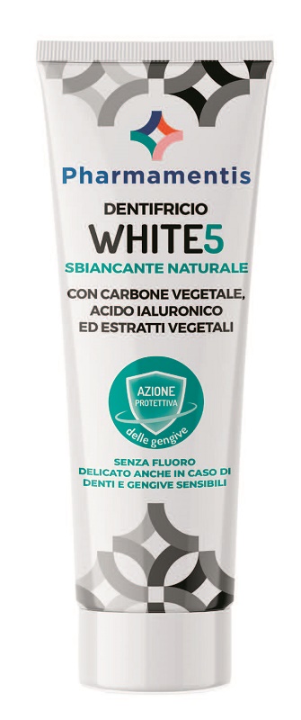 PHARMAMENTIS DENTIFRICIO WHITE5 75 ML - farmavitality.it