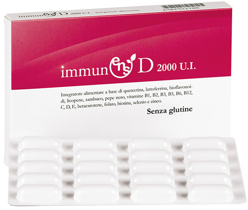 IMMUNENS D 2000 UI 20 CAPSULE - farmavitality.it