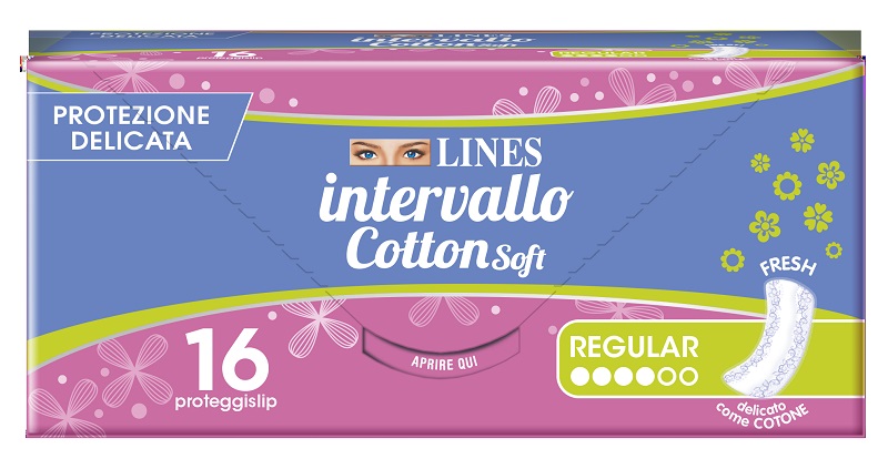 PROTEGGISLIP LINES INTERVALLO COTTON SOFT FRESH DISTESI 16 PEZZI - farmavitality.it