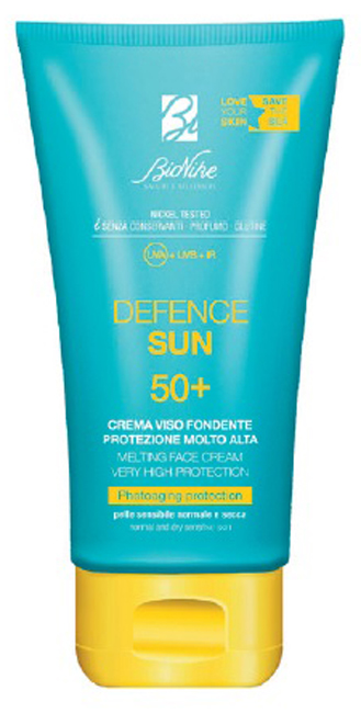 DEFENCE SUN CREMA VISO FONDENTE 50+ 50 ML - farmavitality.it