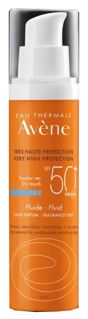 AVENE SOL FLUIDO SPF50+ SENZA PROFUMO NUOVA FORMULA 50 ML - farmavitality.it