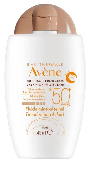 AVENE SOL FLUIDO MINERALE SPF50+ COLORATO NUOVA FORMULA 40 ML - farmavitality.it