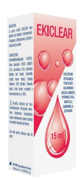 EKICLEAR GOCCE OCULARI 15 ML - farmavitality.it