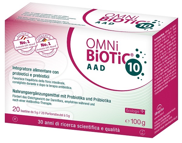 OMNI BIOTIC 10 AAD 20 BUSTINE DA 5 G - farmavitality.it