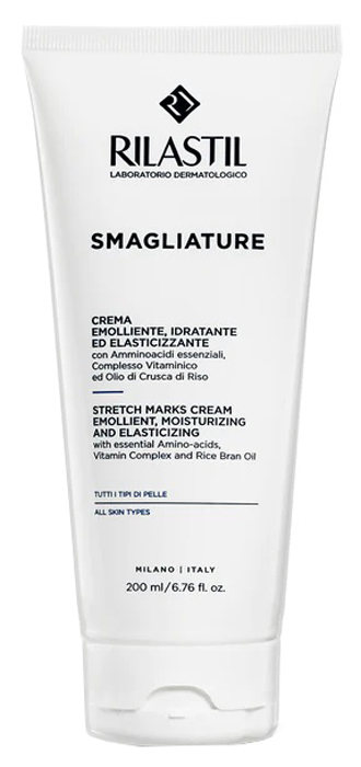 RILASTIL SMAGLIATURE CREMA EMOLLIENTE IDRATANTE ED ELASTICIZZANTE 200 ML - farmavitality.it
